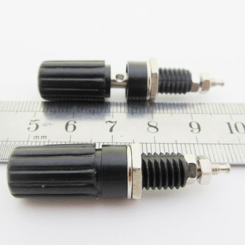50x Black Binding Post Speaker Amplfier 4mm Banana Jack