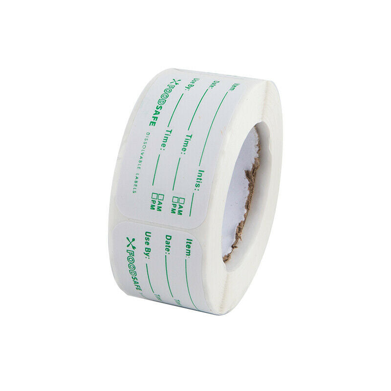 300Pcs/roll Food Safe Labels Kitchen Storage Freezer Stickers Reusable Contai KX