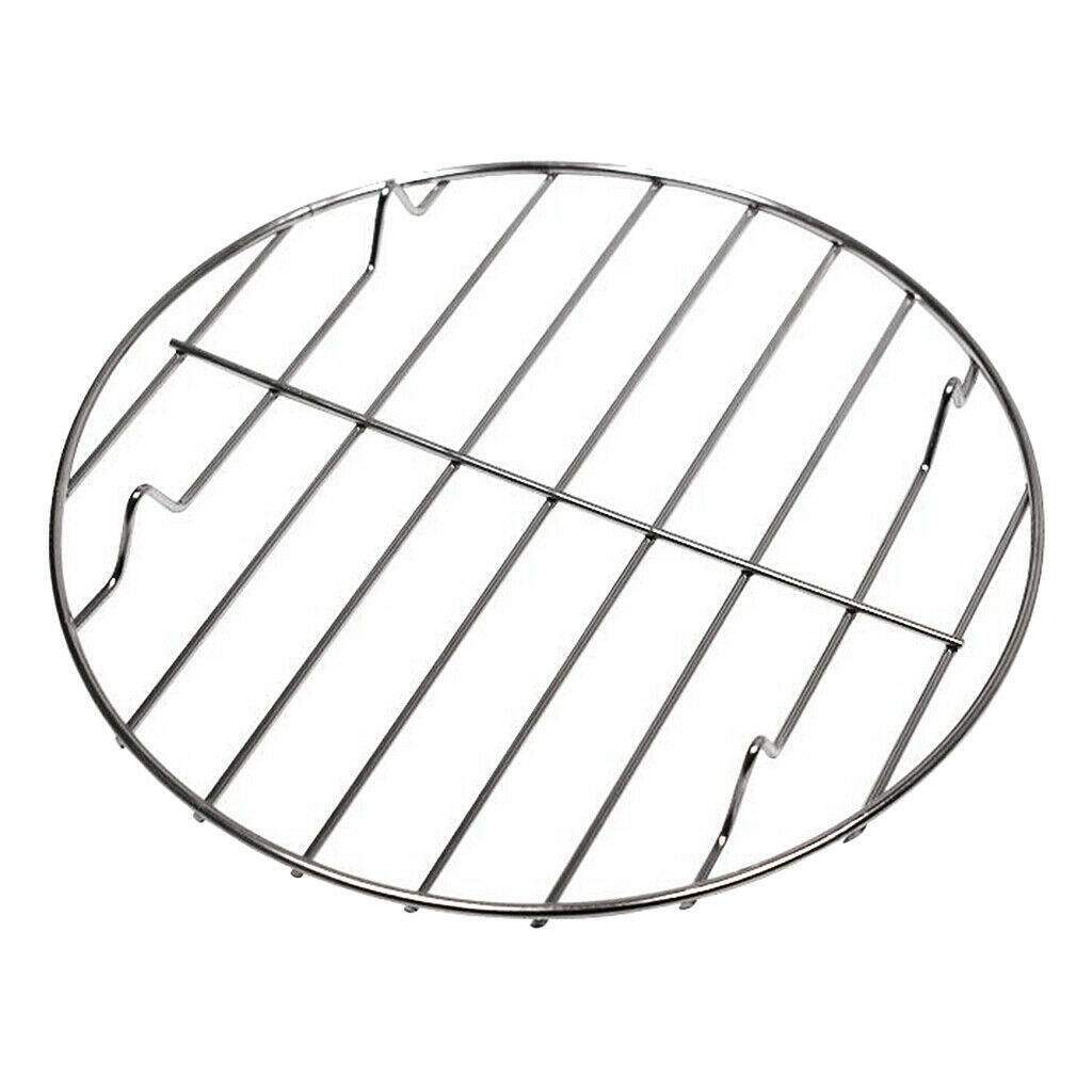 22cm Cooking Grill BBQ Grates Charcoal Gas For Outdoor Camping,Round