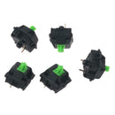 5Pcs 3pin Greetech Green Switches Axis for Razer Cherry MX Mechanical Keyboard