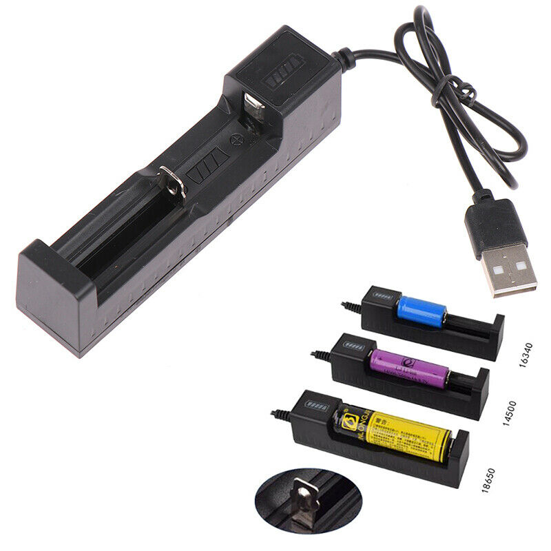 Battery Charger USB Battery Adapter LED Smart Charging CurrentI7CA