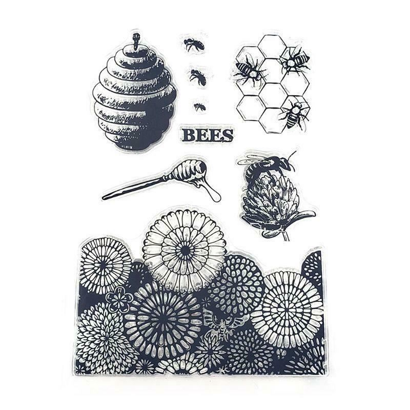 Sunflower Silicone Clear Seal Stamp DIY Scrapbooking Embossing Photo Album