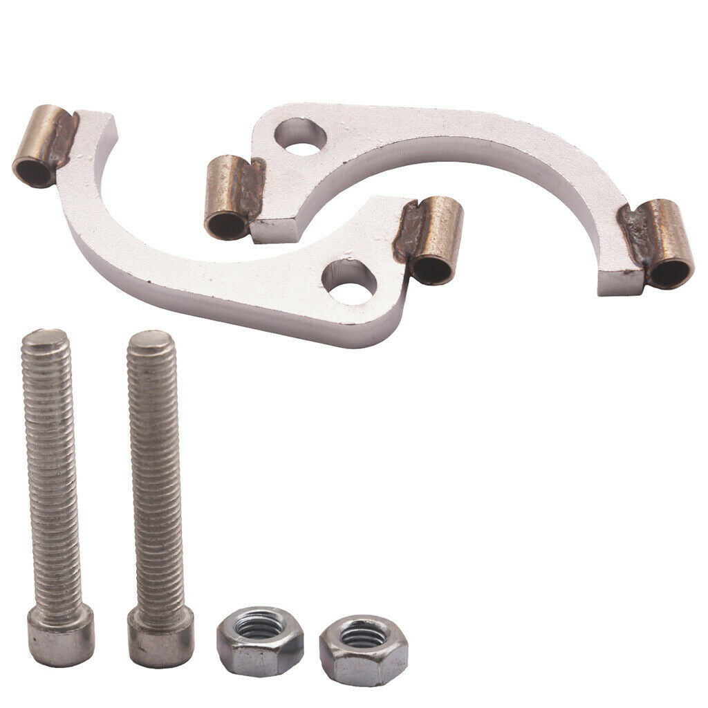 3" High Quality Exhaust Flange Flat Oval Split Repair Set Made of Mild Steel
