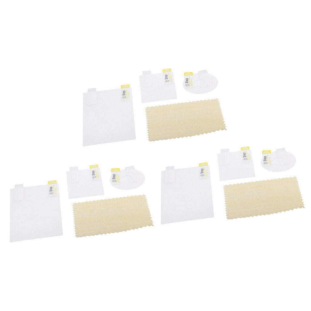 3pcs Anti-dust Screen Protector Set for iPod Classic 80/120/160GB Transparent