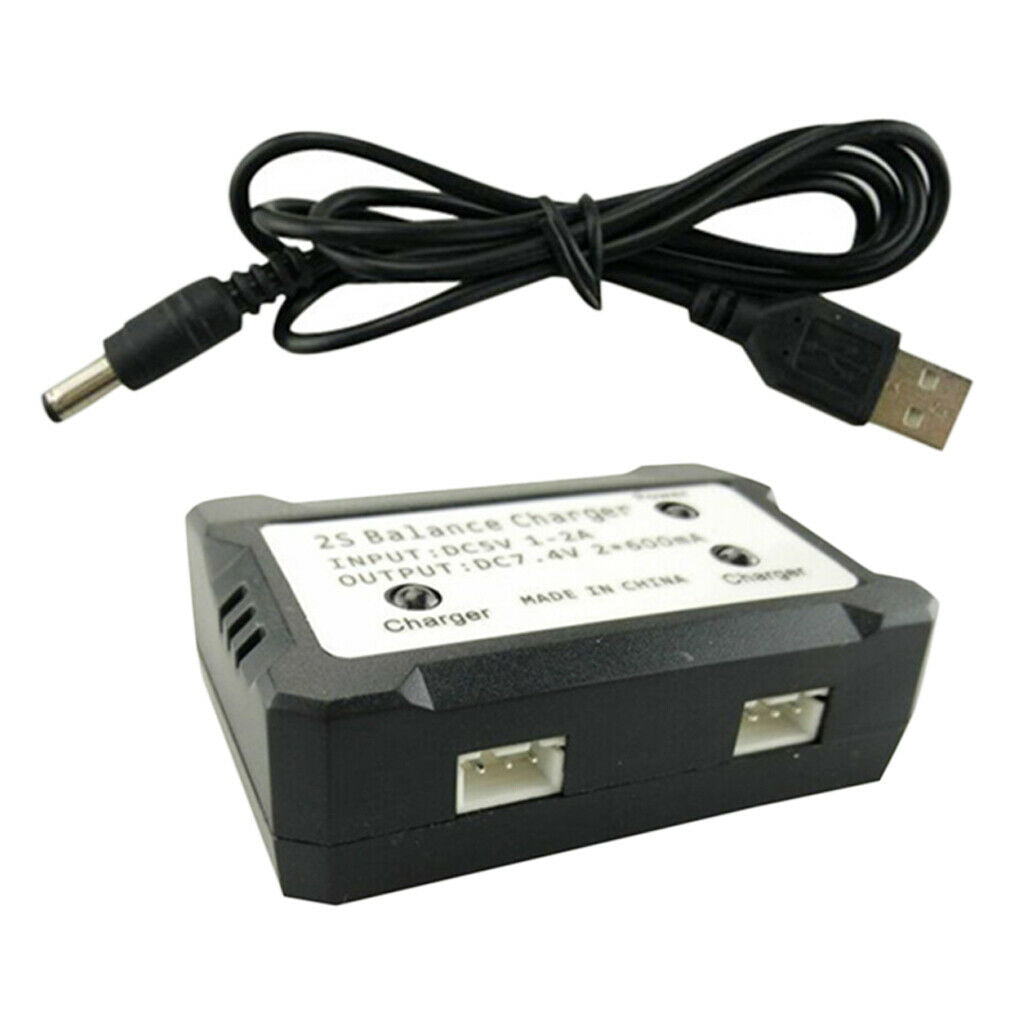 2 in 1 USB Balance Charger 7.4V 2S USB for Syma X8 X8C X8G X8HG X8HW X8HC