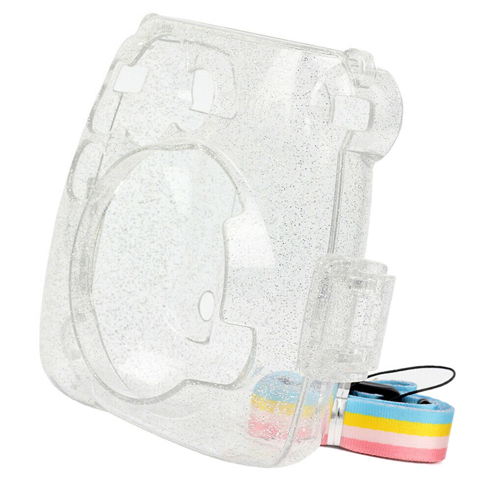 Camera Bag Crystal Protect Cover for Fuji Instax Mini 8/8+/9 Rhinestone Case