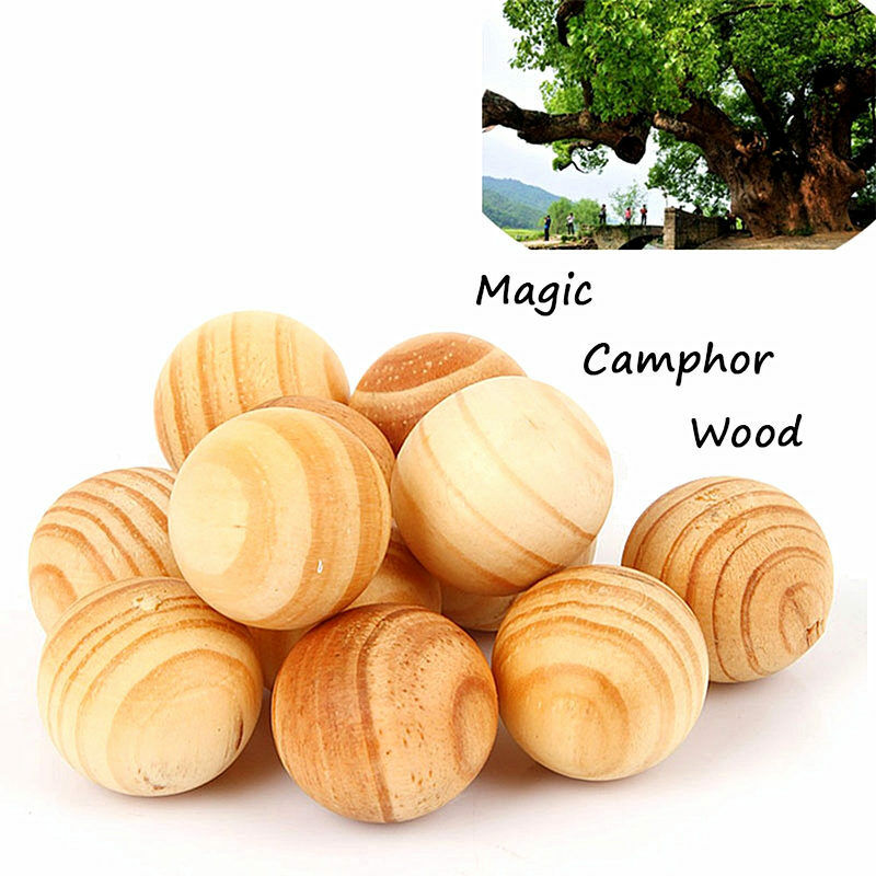10 Natural Wardrobe Clothing Cedar Wood Moth Balls Cedarwood Chips Bug Repellant