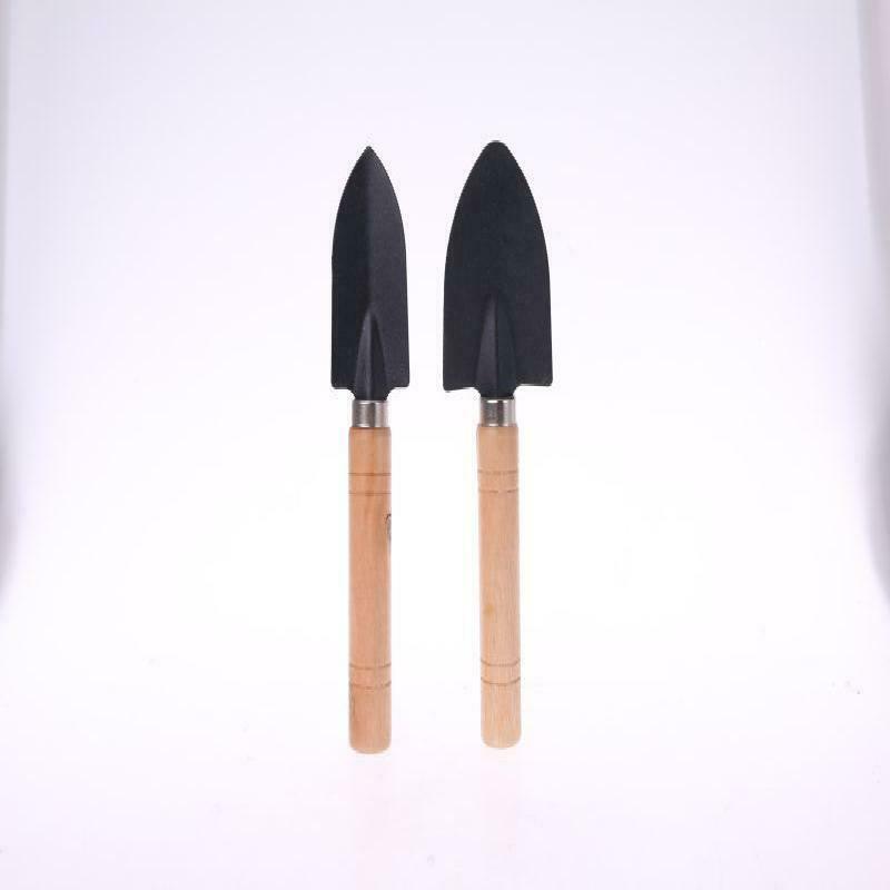 3pcs Mini Garden Shovel Rake Spade Erramientas Bonsai Tools Set Wooden Handle