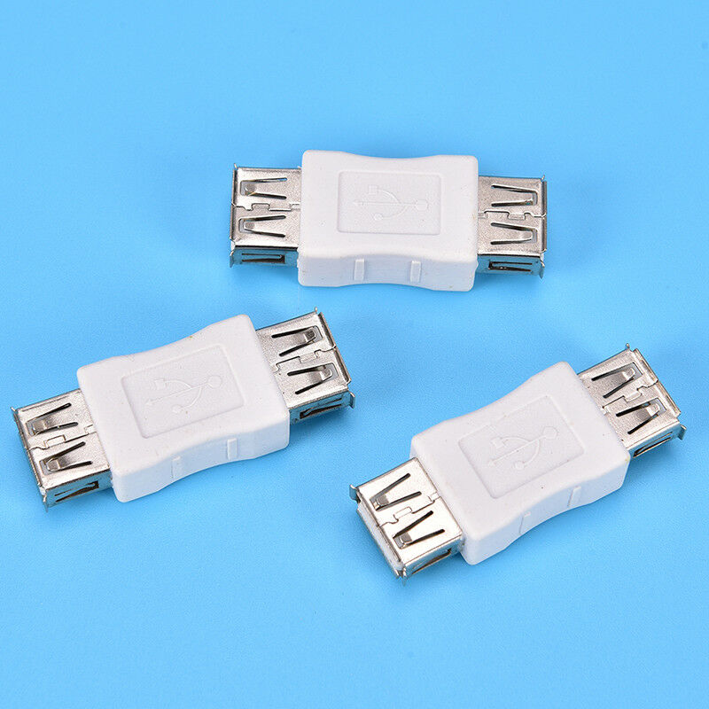 1Pcs Usb 2.0 Type A Female To Female Adapter Coupler Gender Changer ConnectoY1
