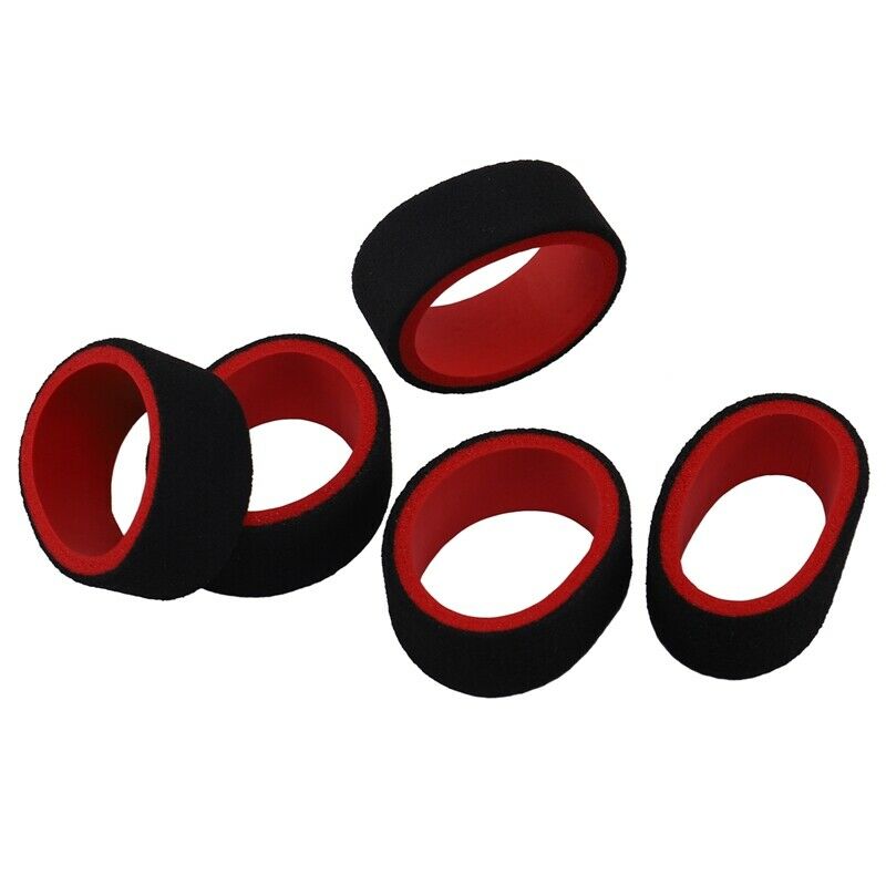 5Pcs 2-Color RC Cars Transmitter Stee Wheel Foam Grip Hand Wheel Sponge for TRP1