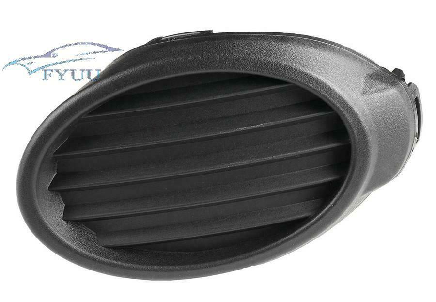 2PCS Front Right+Left Fog Light Cover Vent Grille For Ford Focus 2012-14 Black