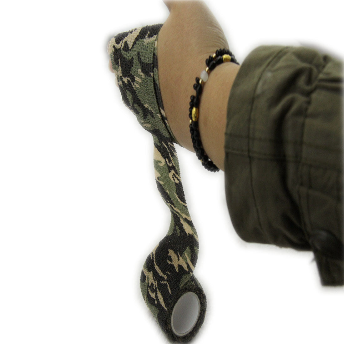 5PCS Lots 5CM X 4.5Meter Camo Hunting Camping Camouflage Stealth Tape Waterproof