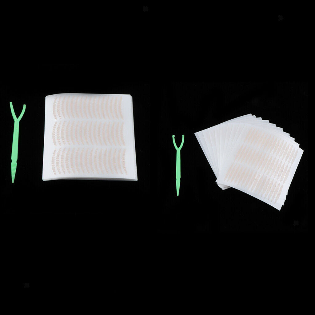 480 Pairs of Natural Invisible Double Eyelid Stickers Makeup Accessories