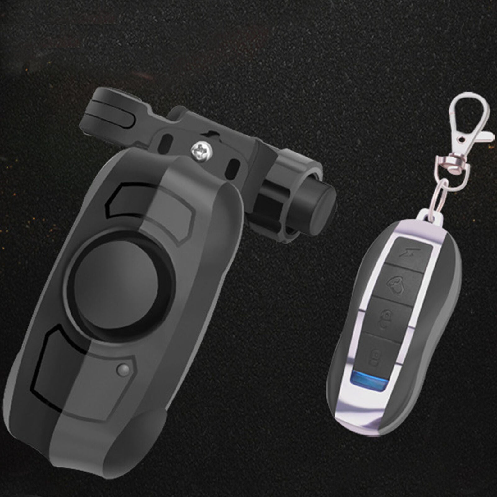 150 dB Wireless Motorcycle Bicycle Anti-Theft Alarm Vibration Remote Control