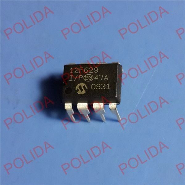 50PCS MCU IC MICROCHIP DIP-8 PIC12F629-I/P 12F629-I/P 12F629