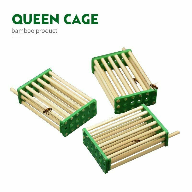 Special Tools for Beekeeping Bamboo Cage Anti-Queen Escape Cage, Beekeeping Cage