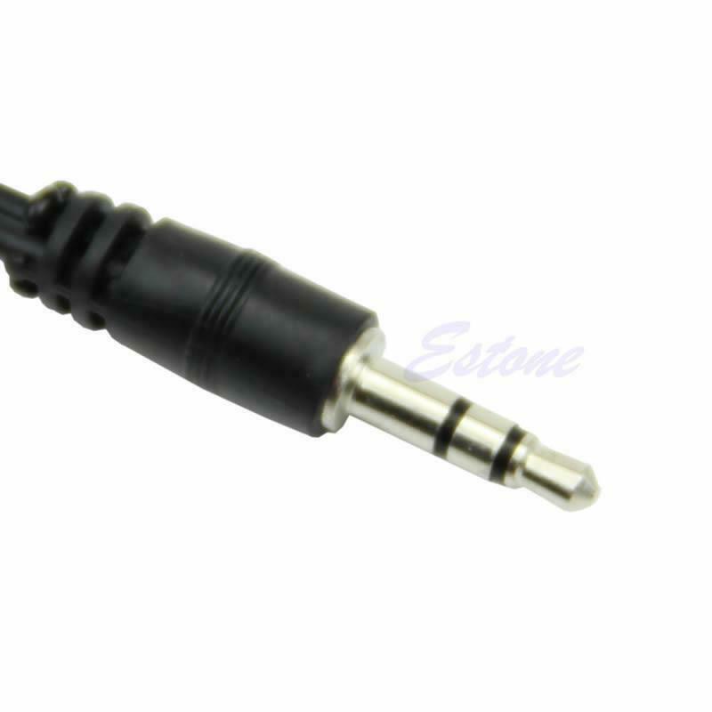 3.5mm 1/8 Male To 2 Dual Female Earphone Headphone Stereo Audio Y Splitter Cable