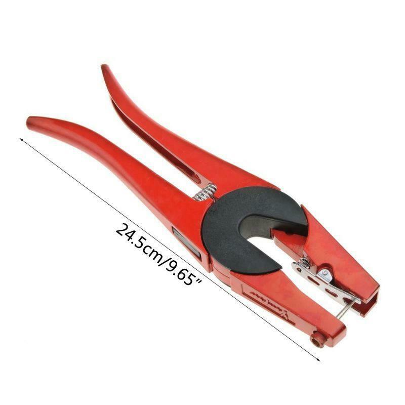 Livestock Cattle Pig Ear Tag Clamp Applicator Rabbit Sheep Ear Mark Pliers and