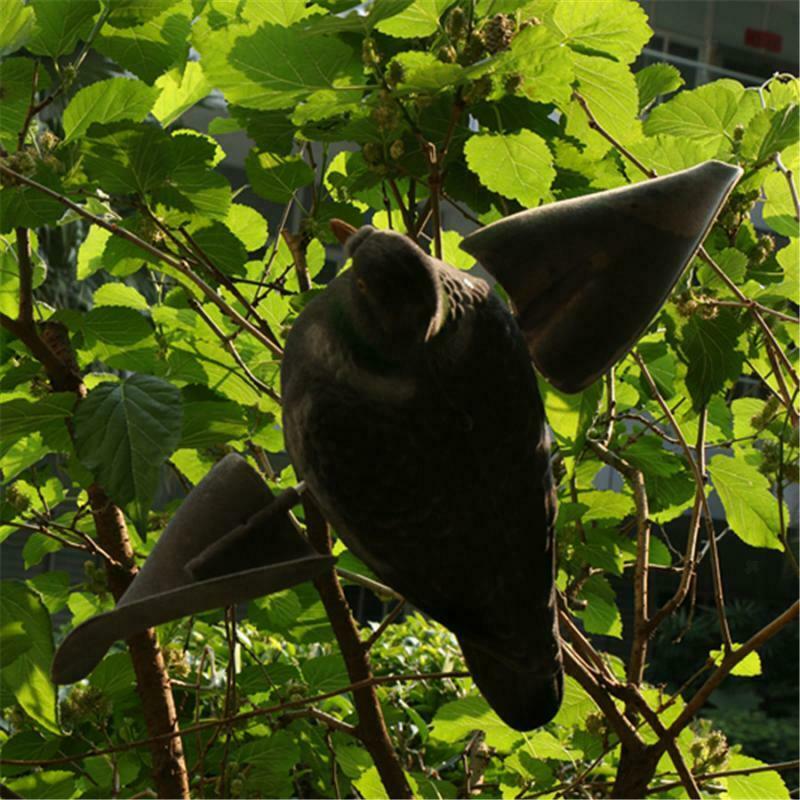 Realistic Pigeon Decoy Weed Pest Control with Rotary Wings Scarer Scarecrow