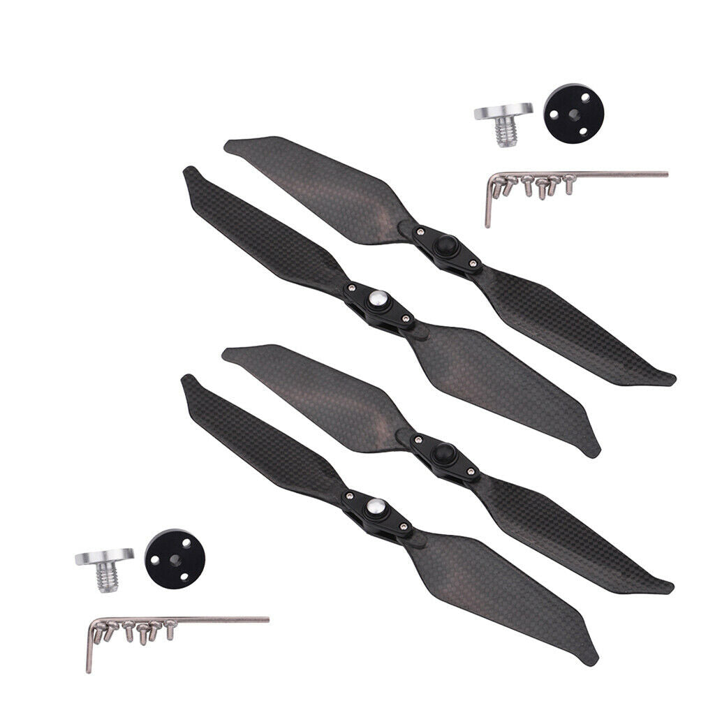 2Pair Full-Carbon Fiber Propeller Prop for DJI Phantom Drone Reduction Noise