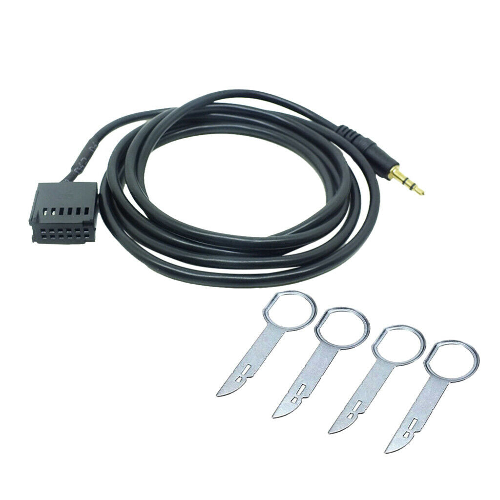 3.5mm Male Audio Cable Phone Tablet PC Sound Input For Ford   Fiesta 150cm