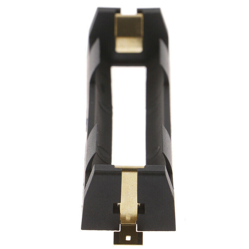 1x 18650 Series Batteries Holder Box Storage Case Container With Bronze.DD
