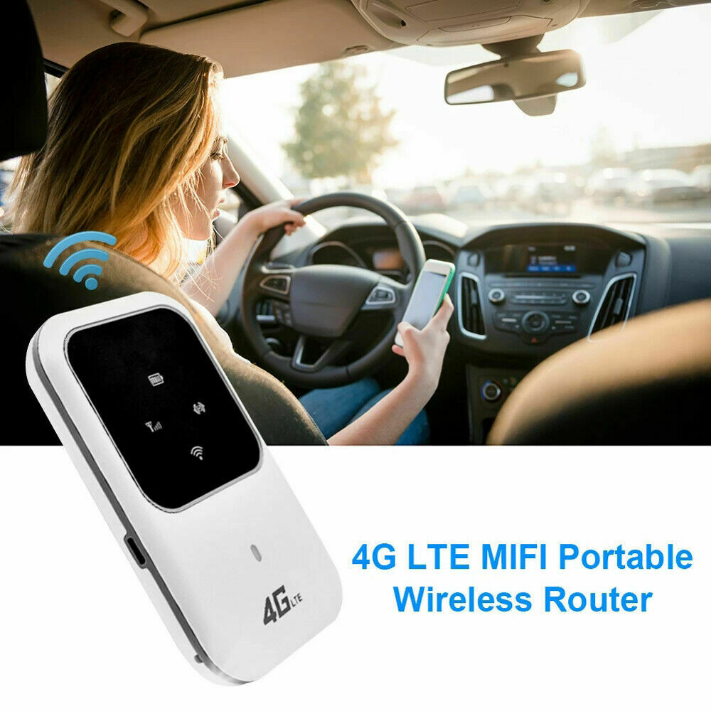 4G LTE Wireless Durable Unlocked Wifi Routers Cars Mobile Hotspot SIM Card Slot
