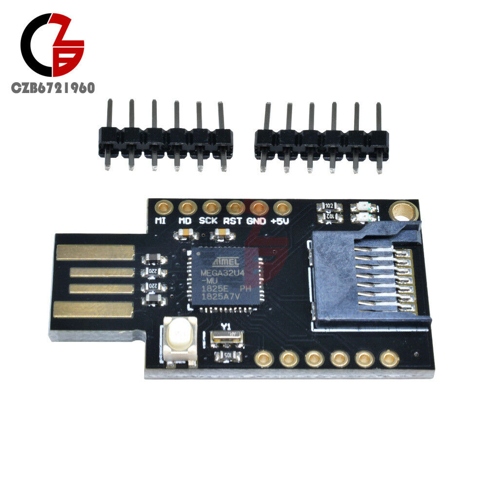 ATMEGA32U4 Micro SD Virtual Keyboard Badusb USB TF Memory Keboard Module