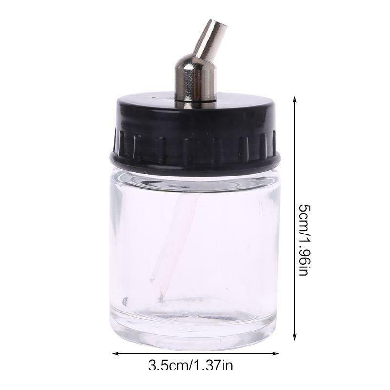 Airbrush Glass Bottle Jar Air Brush Gun Standard Suction Lid Pump Spray Top New