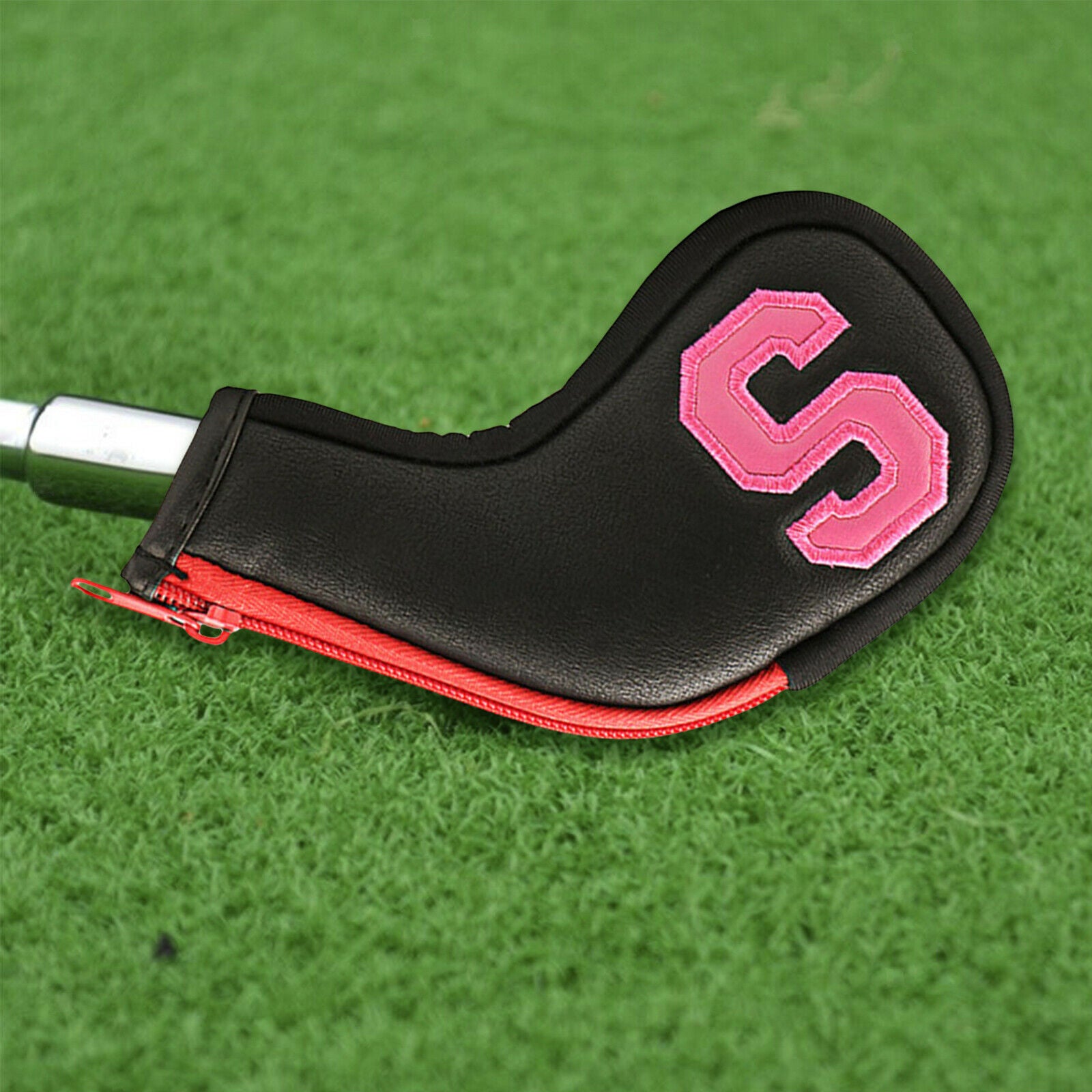 Golf Club Iron Head Covers Headcover Thick Synthetic Leather Set Protector
