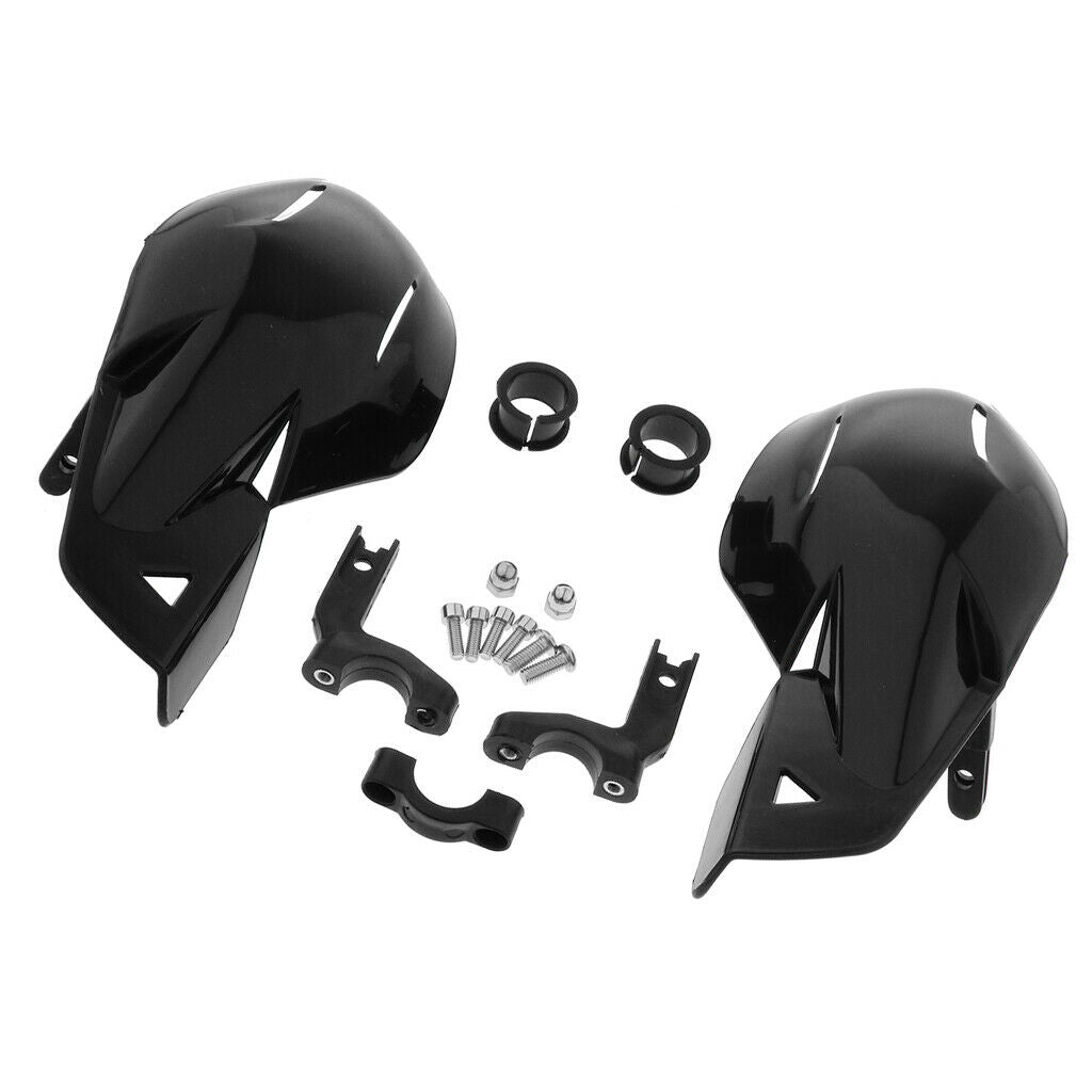 1 Pair Universal Handlebar 7/8 inch Hand Guards Handguard Windshield Wind Cold