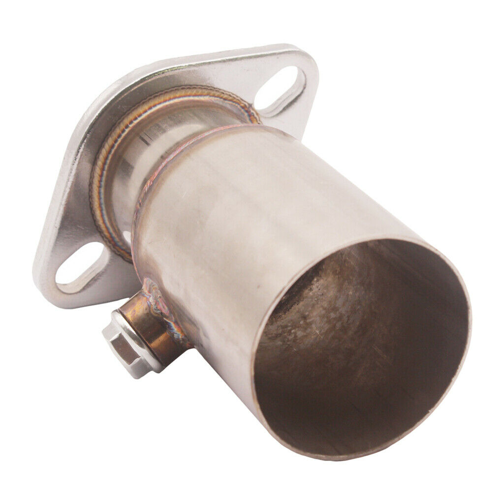 Replacement 3inch Pipe to 2.5inch 2 bolt Flange Reducer w/ o2 bung Downpipe