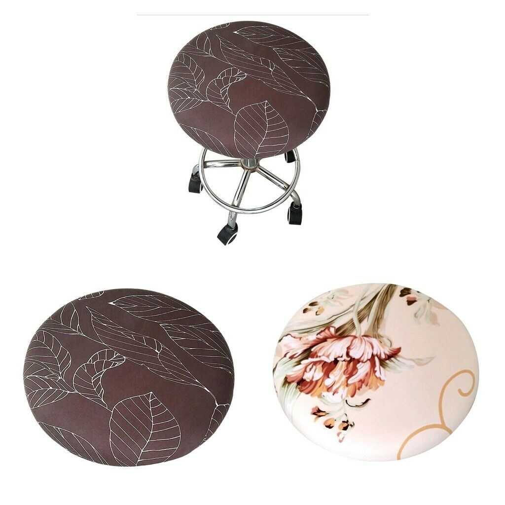 2 Pieces Extendable Bar Stool Cover Chair Covers