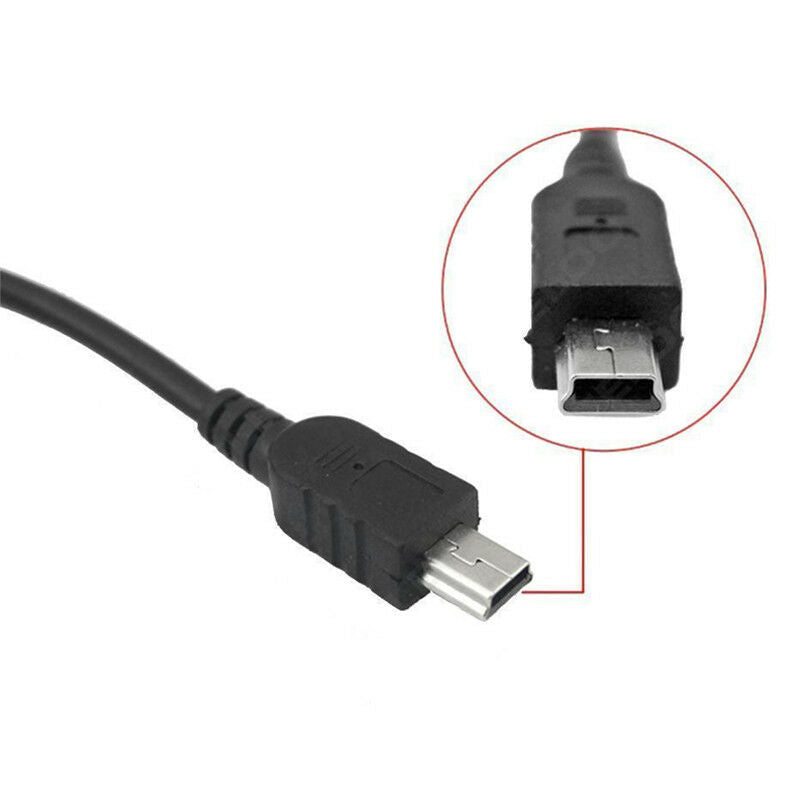 Mini USB DC Car Charger Hard Wire Kit For In Car Dash Cam Camcorder DVR .l8