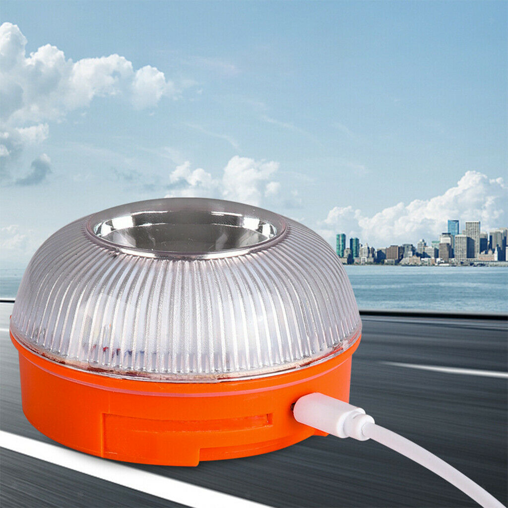 Car Emergency Light, Warning Light Roadside Flare Beacon Light, Induction Safety