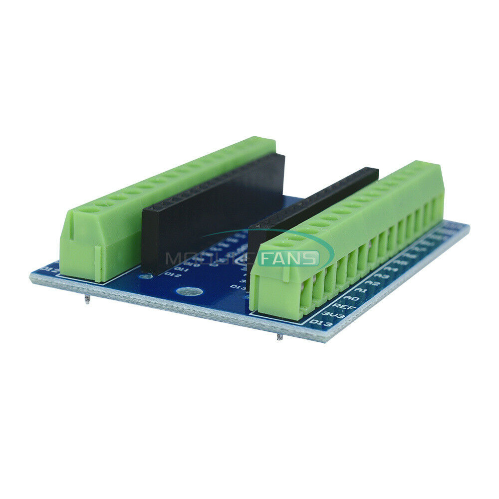 2PCS Nano V3.0 AVR ATMEGA328P-AU Module Terminal Adapter Board For Arduino