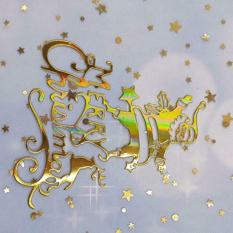 Merry Christmas Santa Metal Cutting Dies Stencil DIY Scrapbooking Album Paper