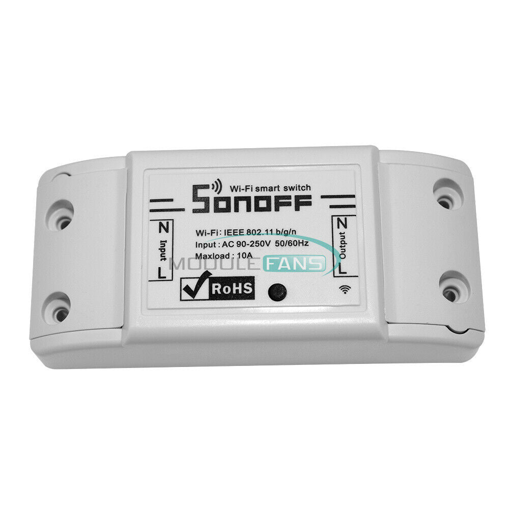 90-250V Sonoff WiFi Wireless Smart Switch Module ABS Shell for Home DIY Android