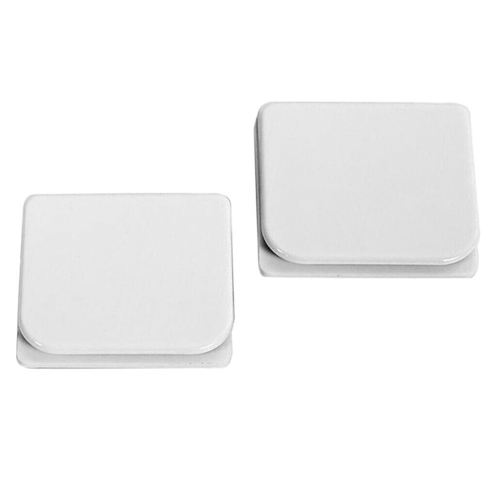2Pieces Sticky Shower Curtain Fixing Clips Self-Adhesive Clip Anti-Splash