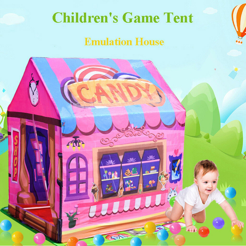 Kids Children Sweet House Themed Playhouse Indoor Outdoor   Up Play Tent