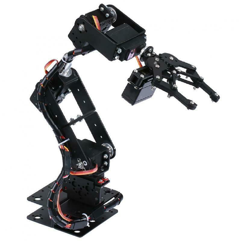 6-Dof Robot Mechanical Arm Servo Controlled for   Learning Robotics