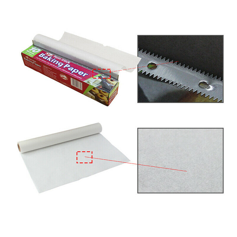 10M Baking Paper Barbecue Double-sided Silicone Oil Paper Parchment Oven .l8