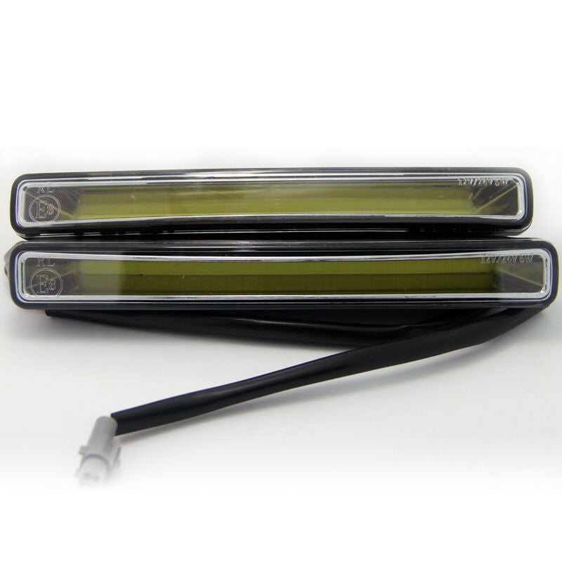 2Pcs Super Bright Car 20W COB 6000K Xenon White LED Light DRL Driving Fog Lamps