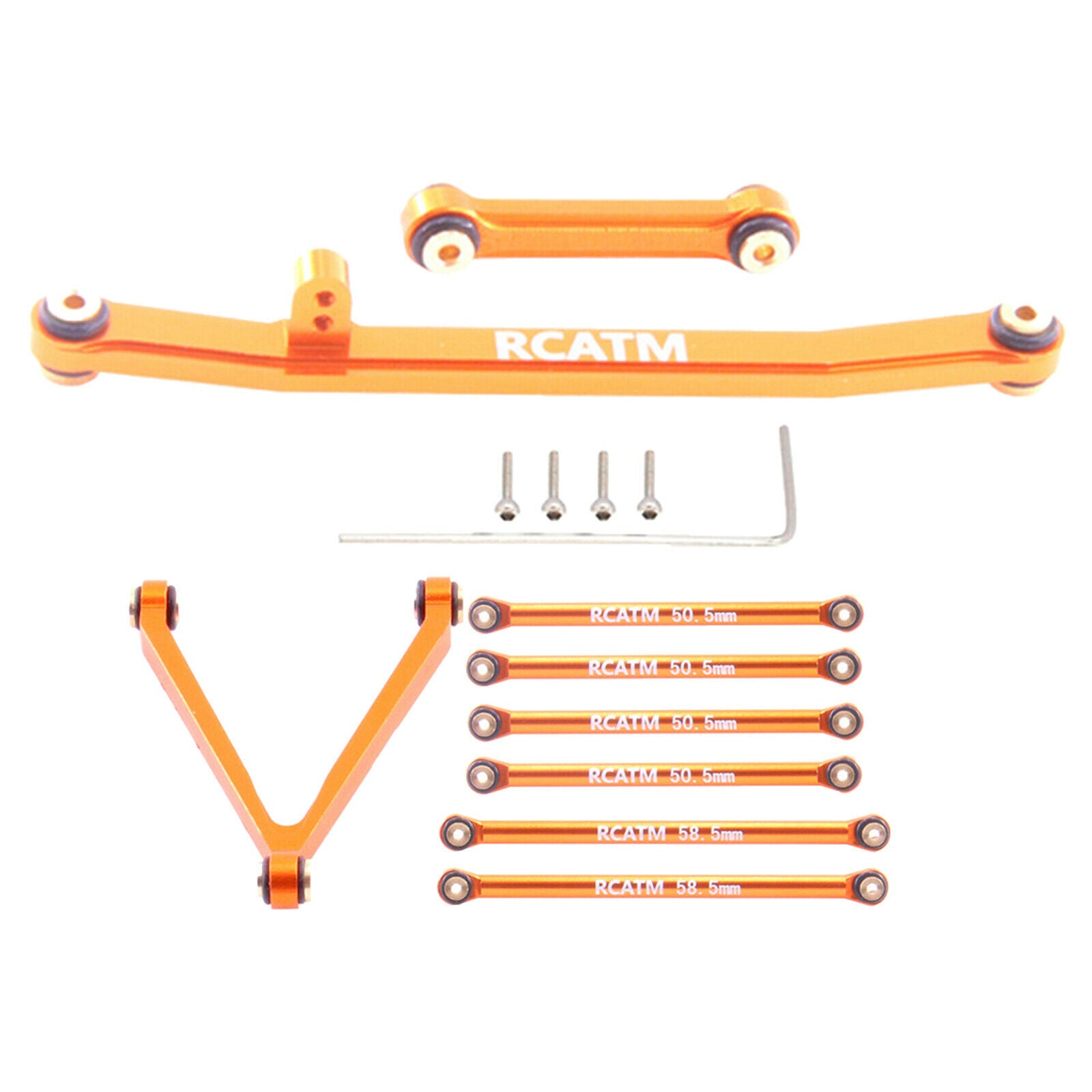 Pull Rod Steering Rod Linkage Rod Kit for 1:24 Axial SCX24 C10 Upgrade Parts