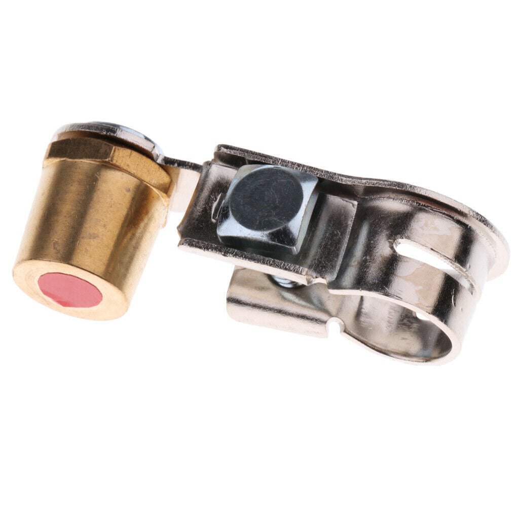 Set of 2 Adjustable Positive Negative Car Battery Terminal Clamp Clips
