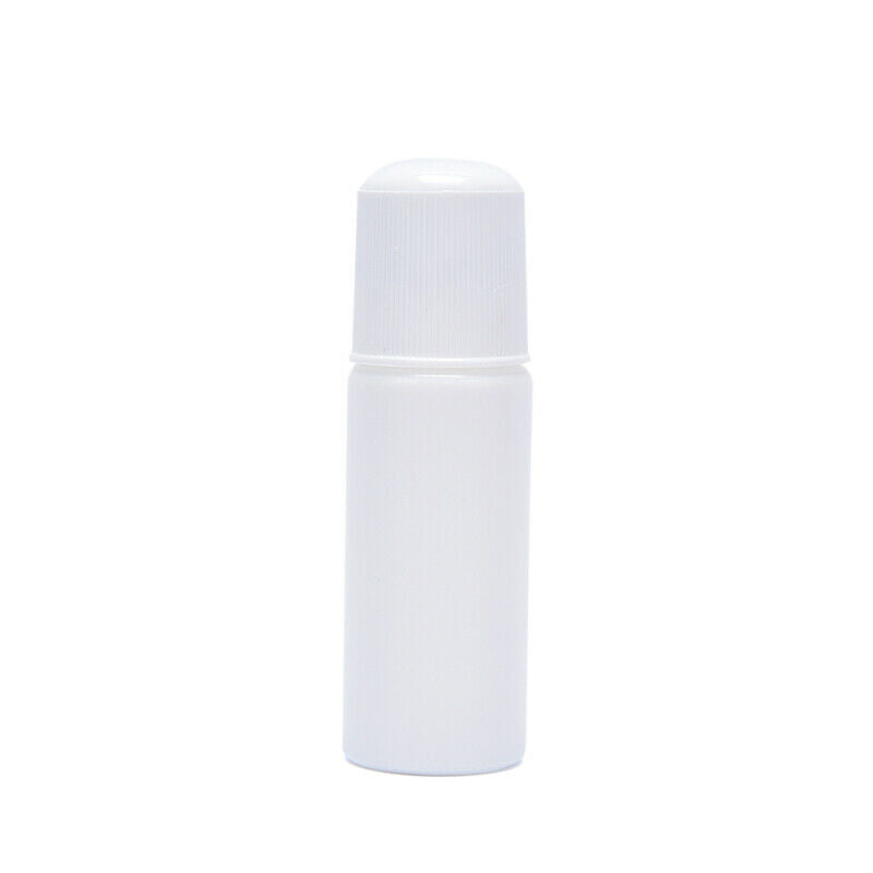 50ML white medicine liquid bottle with blue sponge applicat.l8