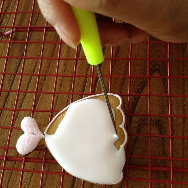 1pc Scriber Needle Modelling Tool Icing Cake Carve Decoration Fondant Craf.l8