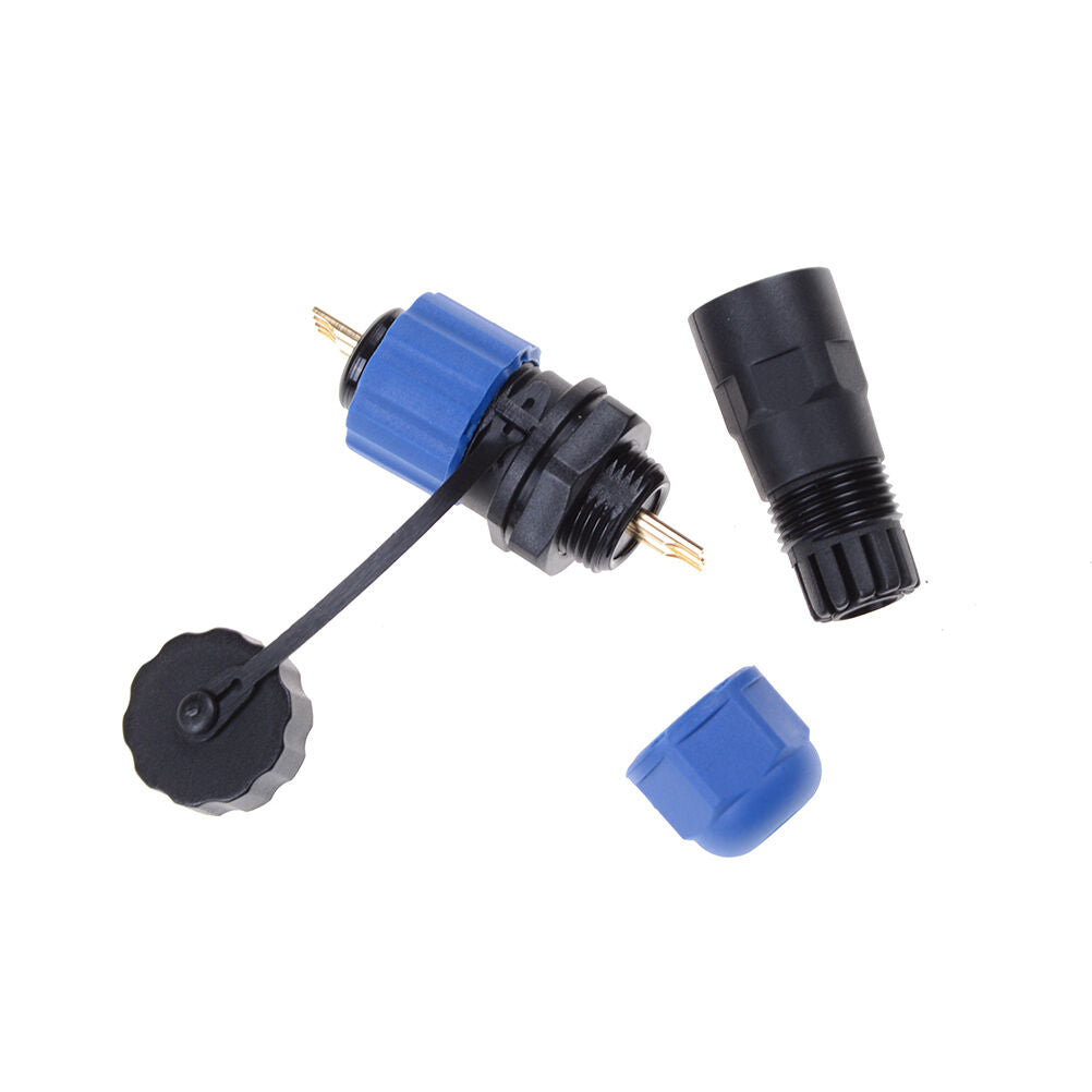 SP13-2 2 pin waterproof connector Power Cable Connectors IP68 Plug Socket BDAU