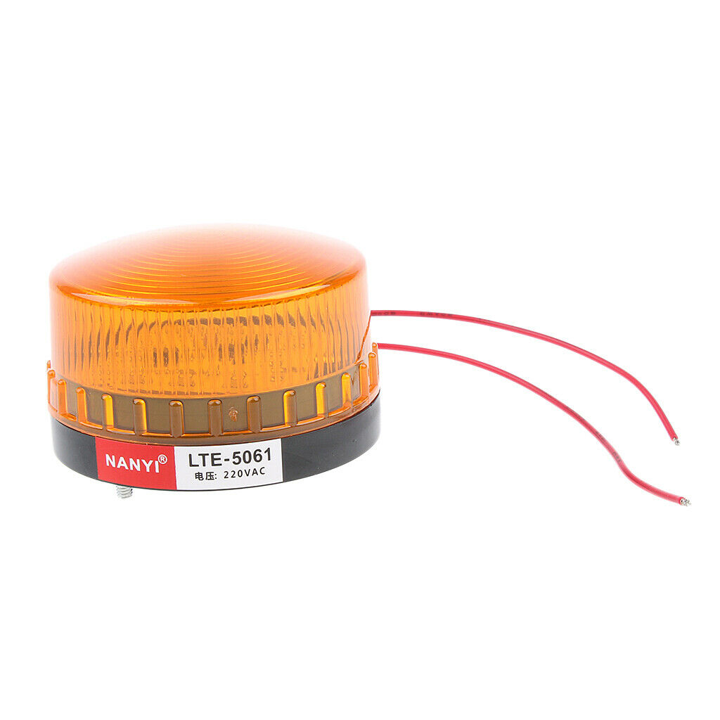 Replacement Industrial Signal Emergency Alarm Indicating Warning Lamp Yellow LED