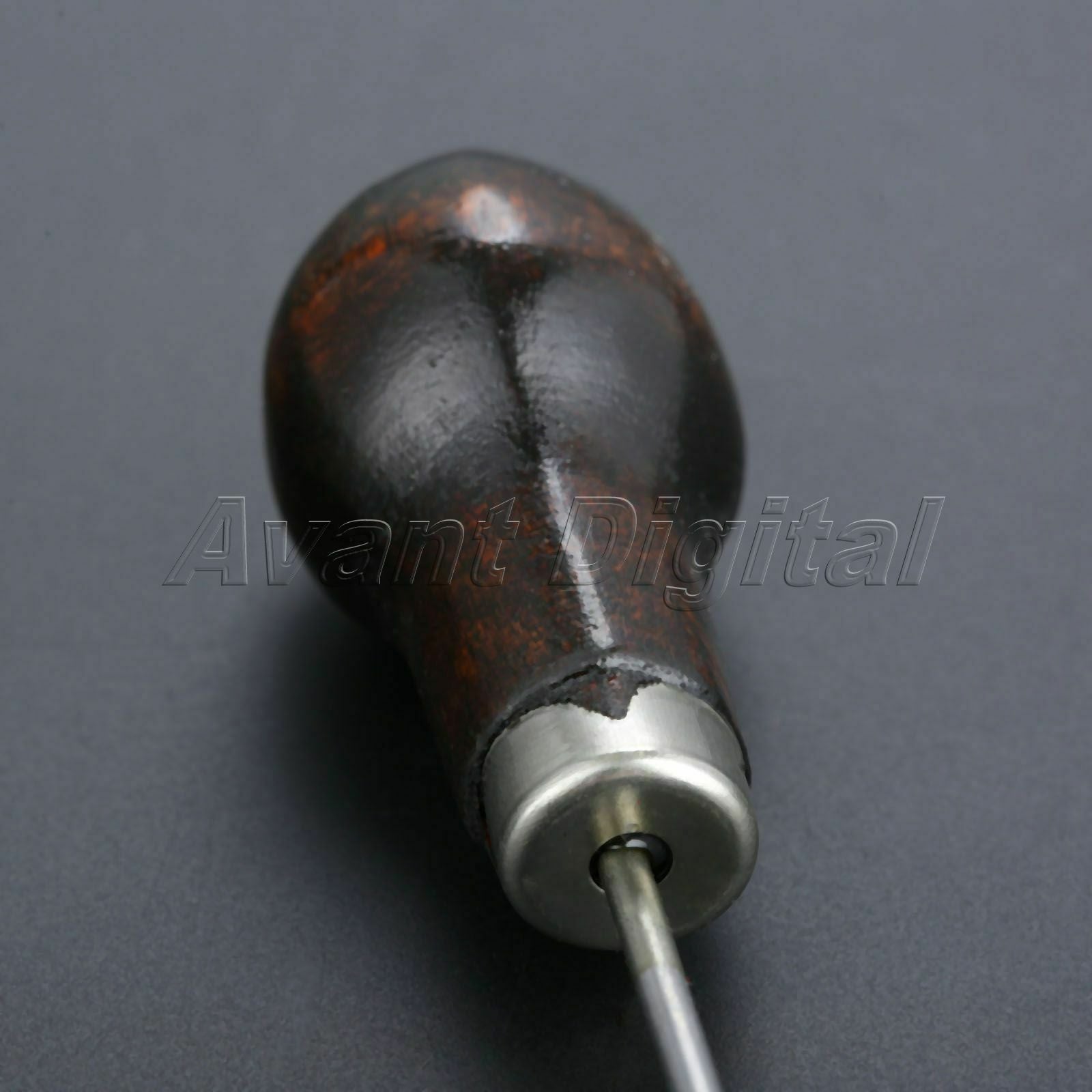 120mm Sewing Awls Leather Stitching Repair Tool 2Pcs Single Gourd Handle Pricker